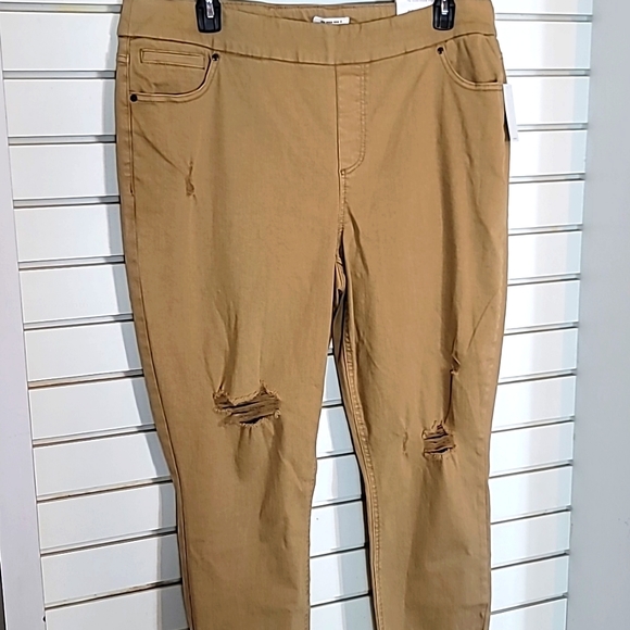 Westbound Woman Jeans 24W High Rise Fit And Skinny Khaki Regular Length - Picture 1 of 9